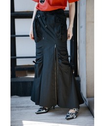 SLY スカート 「再入荷」OPEN ZIP MERMAID CARGO SK オープン