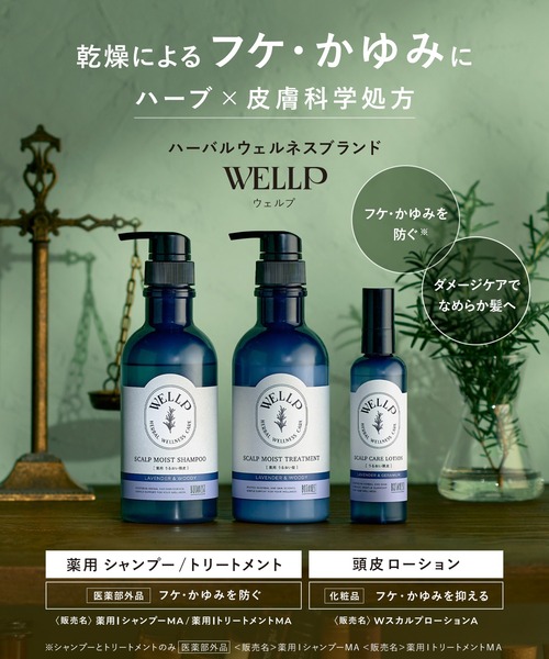 BOTANIST（ボタニスト） シャンプー WELLP ウェルプ 3点セット 薬用