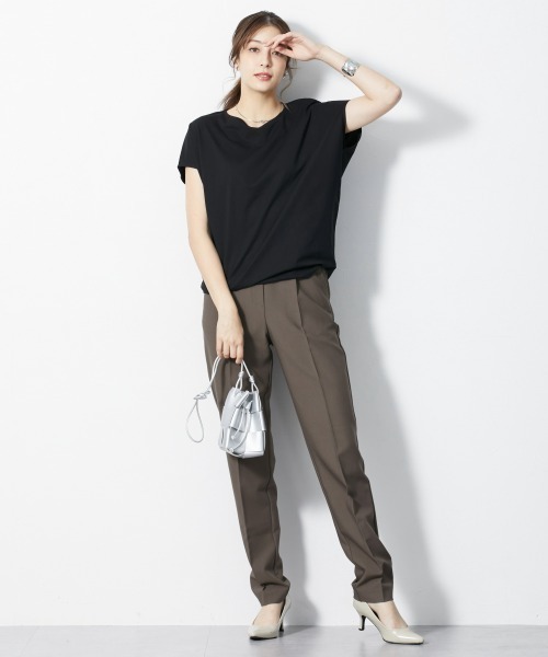 レ・スパーデ　Le Spade グレーパンツ　サイズ42 楽天市場】ハート ジャガード テーパードパンツ レディース