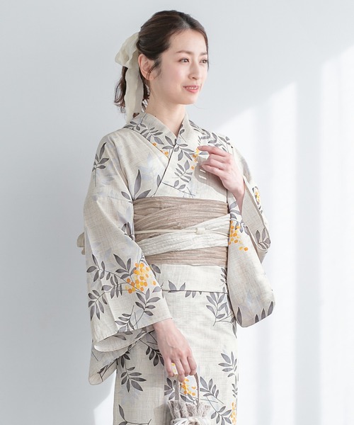 SOUBIEN（創美苑） 浴衣 夏を彩るレディース浴衣2点セット （浴衣＋帯