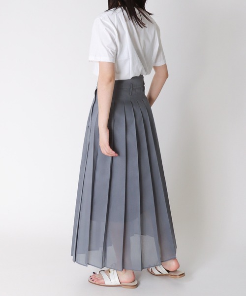 PHEENY ORGANDIE SHIRRING SKIRT スカート PHEENY/ORGANDIE SHIRRING SKIRT(PINK)