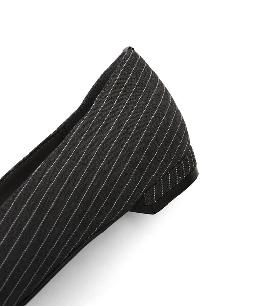 UNITED ARROWS TOKYO フラット　パンプス　エナメルブラック SY UNITED ARROWS パンプス 「SY」フラットリボン フラット15