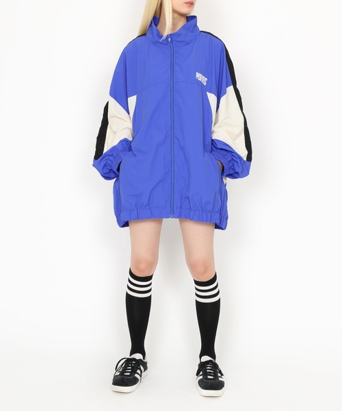 PUNYUS（プニュズ） ブルゾン ジャンバー 切り替えナイロンジャケット