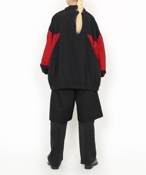 PUNYUS（プニュズ） ブルゾン ジャンバー 切り替えナイロンジャケット