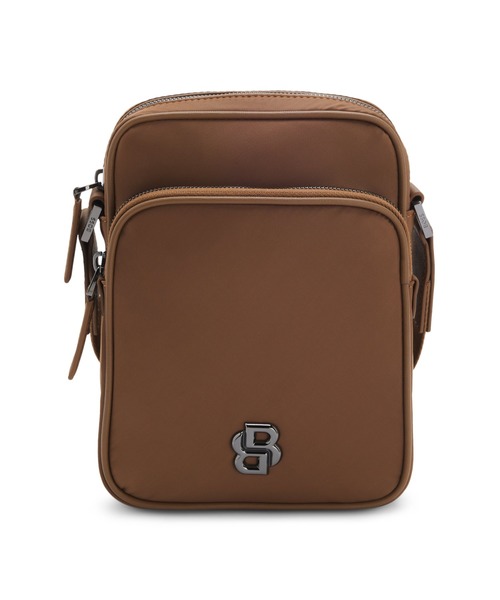 BOSS（HUGO BOSS） ショルダーバッグ Double Bモノグラム ツイル