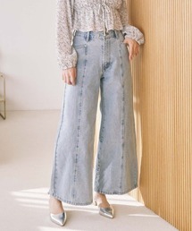 archives（アルシーヴ） ジーンズ デニム デニムパンツ リボン刺繍