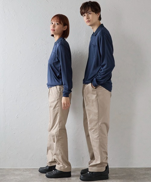 【Vent et Plage】ルーズチノパンツ Vent et Plage】ルーズチノパンツ