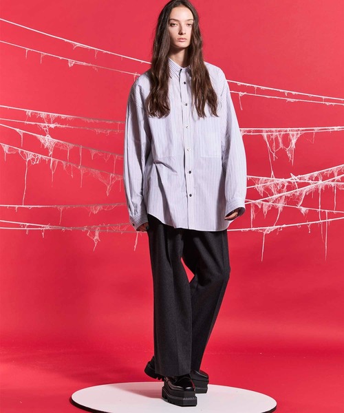 MAISON SPECIAL シャツ 「UNISEX」「Italian Dead Stock Fabric