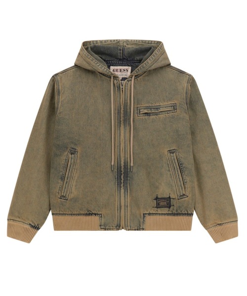 GUESS デニムジャケット gジャン Originals Sanded Denim Jacket  