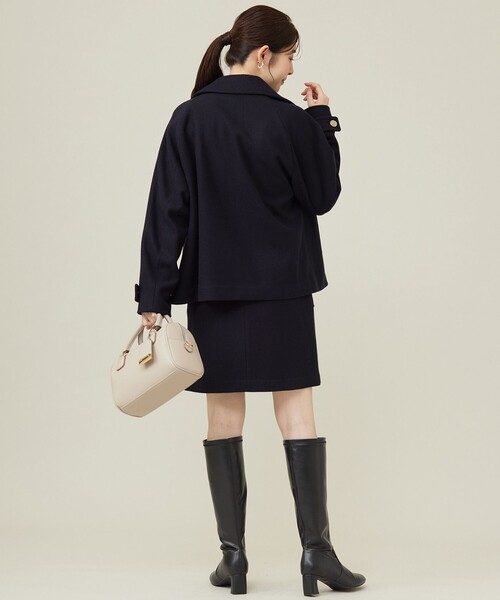 ANY SIS（エニィスィス） スカート 「セットアップ可」メルトンライク