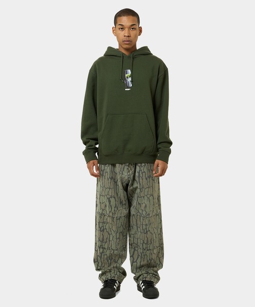 HUF パーカー MISSED CALL HOODIE / ハフ プリント フーディー