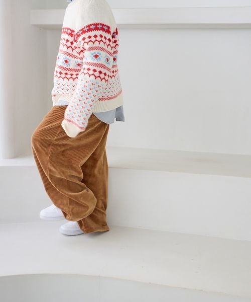 LOWRYS FARM パンツ コーデュロイパンツ 208793 キッズ 子供服 男の子