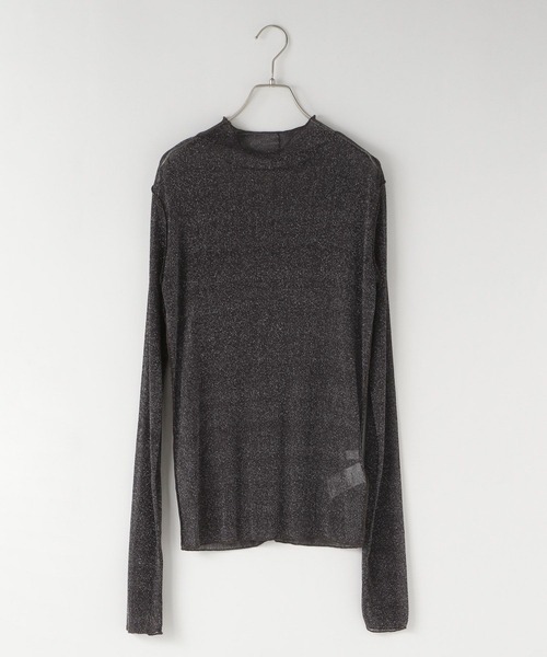 lia出品 LOWRYS FARM tシャツ シアーハイネックLS 234643 レディース