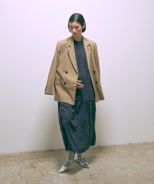 EN NEUME ワンピース Vintage Flower Printed Dress : ZOZOTOWN