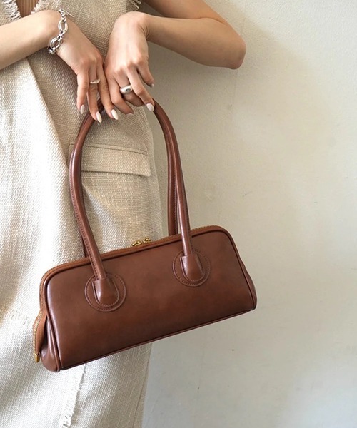 gossip!ロサンゼルス ボストンバッグ 「横長バッグ」クラシカルレトロ