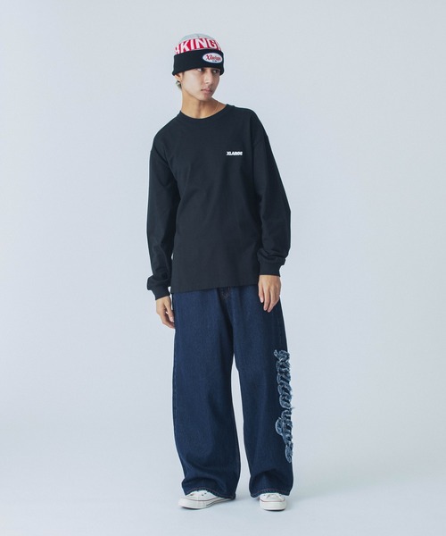 XLARGE パンツ PATCHED DENIM PANTS メンズ レディース