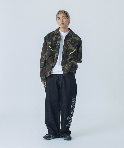 XLARGE パンツ PATCHED DENIM PANTS メンズ レディース