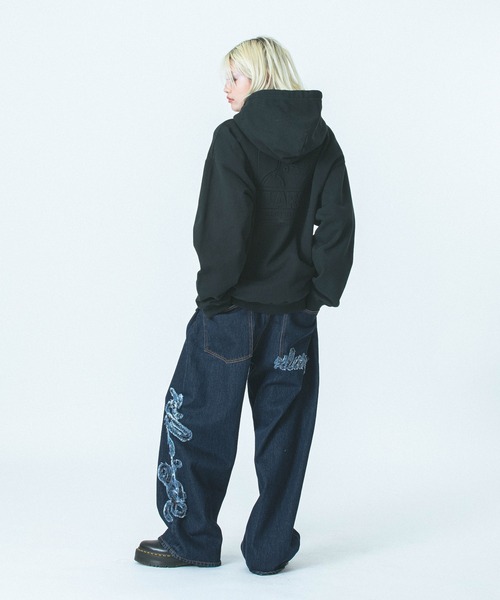 XLARGE パンツ PATCHED DENIM PANTS メンズ レディース