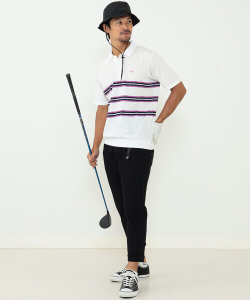 Yahoo!オークション - 「BEAMS GOLF」 半袖ポロシャツ LARGE