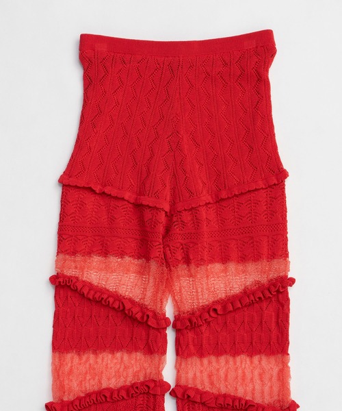 PRANK PROJECT パンツ レースニットパンツ / Lace Knit Pants