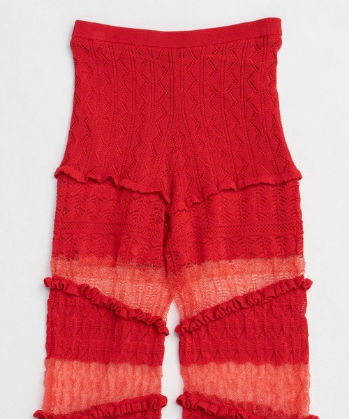 PRANK PROJECT パンツ レースニットパンツ / Lace Knit Pants