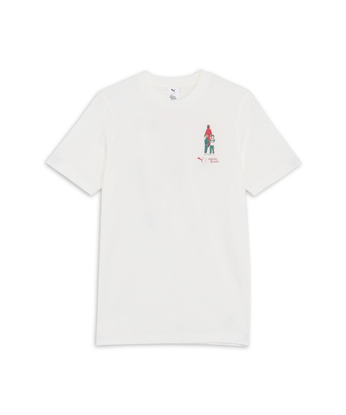 クリーム色 グラフィックTシャツ【専用出品】 PUMA tシャツ プーマ メンズ x イカゲーム グラフィック Tシャツ