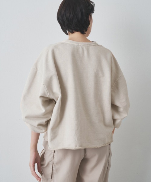 Whim Gazette｜ピグメントスウェットVプルオーバー | Rakuten