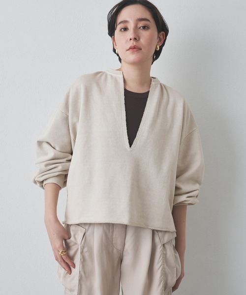 Whim Gazette（ウィム ガゼット） トレーナー スウェット ピグメント