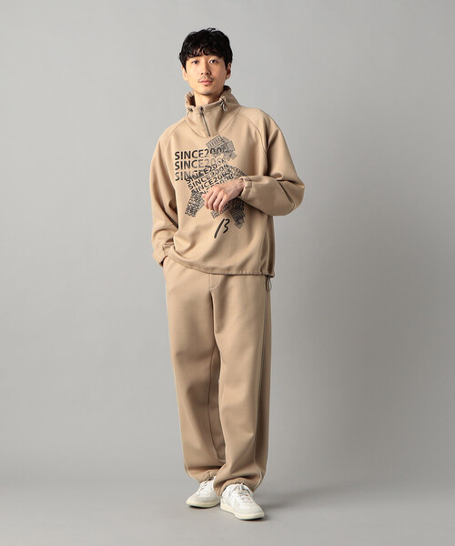 β MEN tシャツ SINCEグラデーションプリント プルオーバー