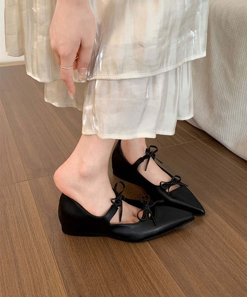 Jasmine Grandiflorum（ジャスミングランディフローラム） パンプス