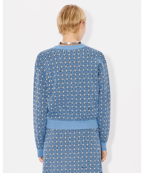 カーディガン 'KENZO Weave' エンブロイダリー カーディガン レディース KENZO カーディガン 'KENZO Weave' エンブロイダリー レディース