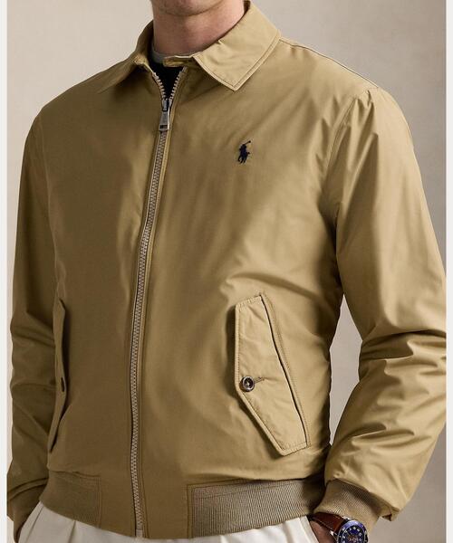 【クリーニング済】ラルフローレン パッカブル ジャケット　L ベージュ POLO RALPH LAUREN コート ジャケット パッカブル メンズ : ZOZOTOWN
