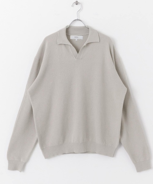 Theory / ニットポロ MinoriTY セーター ニット 「MinoriTY」バイカラードッキング