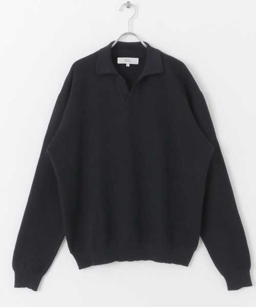 URBAN RESEARCH ROSSO MEN ポロシャツ 変形カノコスキッパー
