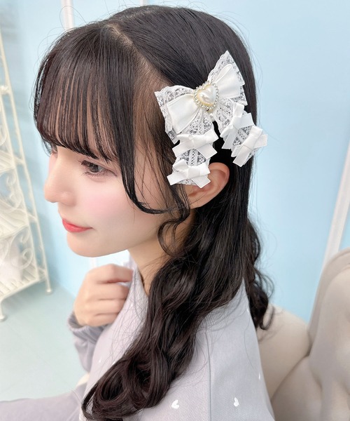 ROJITA（ロジータ） ヘアクリップ メニーリボンクリップセット