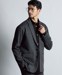 LANVIN en Bleu ジャケット テーラードジャケット セットアップ