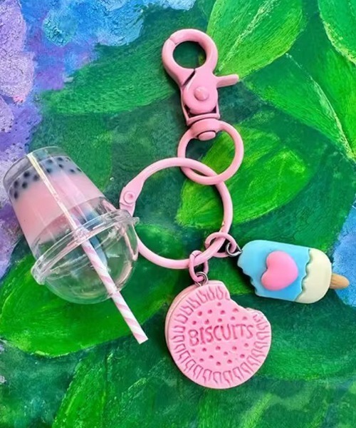 TONE SELECT GOODS キーホルダー 「urge select」タピオカドリンク POP