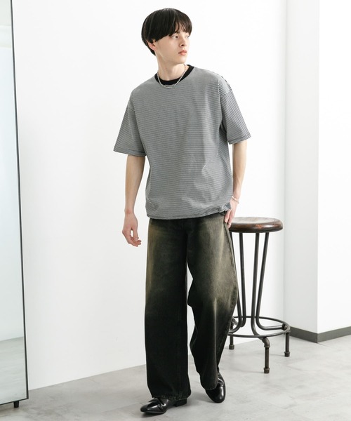 ダートショートスリーブTシャツ ショートスリーブ Tシャツ/タンクトップ ファッション｜ムラサキ