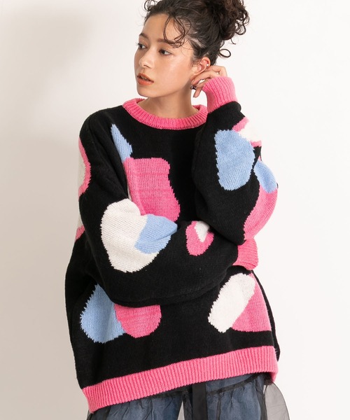 bohmal（ボマール） 長袖ニット FREE ブラック レディース : ZOZOTOWN