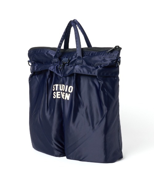 STUDIO SEVEN トートバッグ Satin Helmet Bag「STUDIOSEVEN/スタジオ