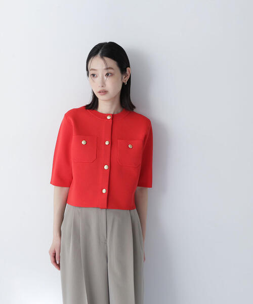 NATURAL BEAUTY BASIC カーディガン 「美人百花掲載」「WEB限定