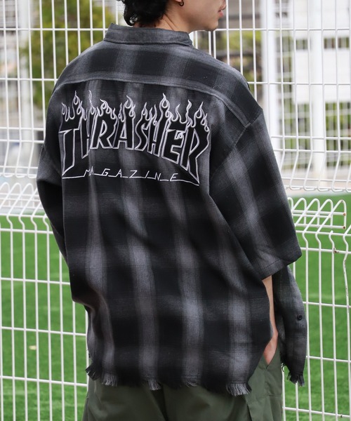THRASHER（スラッシャー） シャツ 半袖 「THRASHER/スラッシャー