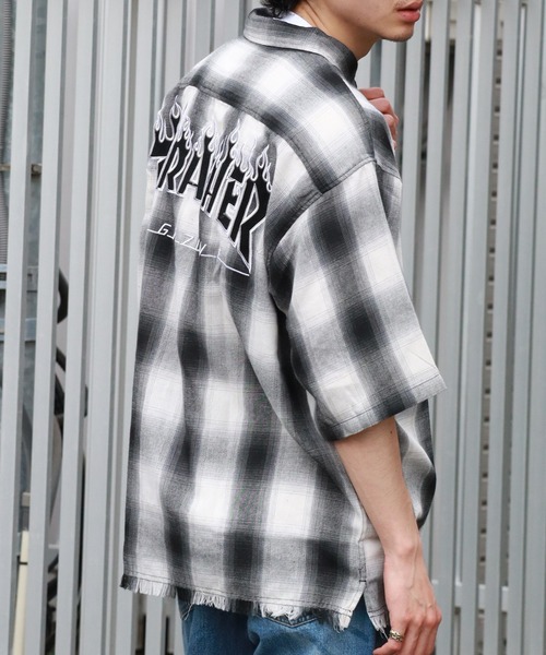 THRASHER 半袖 Tシャツ ストリート コーデ c-boy style 1625701514.jpg