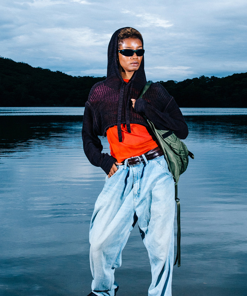 BEEDEN 長袖ニット FREE オレンジ レディース : ZOZOTOWN Yahoo!店