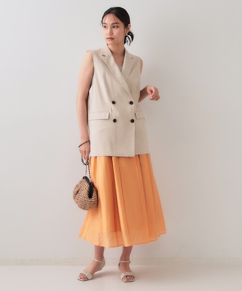 OPAQUE.CLIP(オペークドットクリップ) ベスト ジレ 「美人百花掲載 OPAQUE.CLIP(オペークドットクリップ) ベスト ジレ 「美人百花掲載