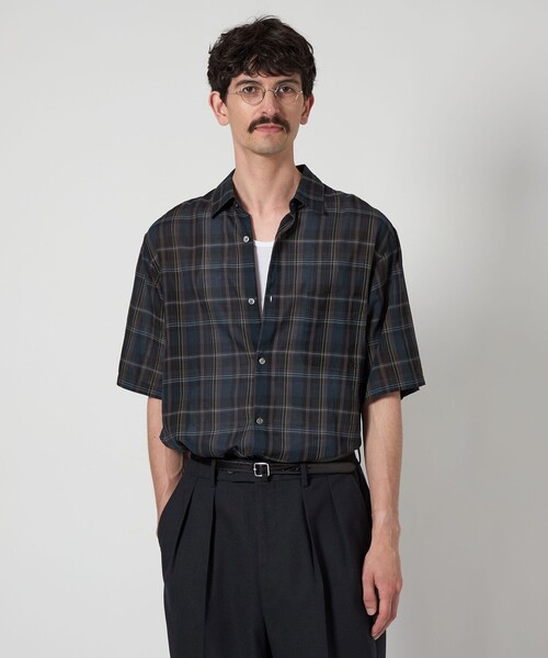 STEVEN ALAN シャツ 「Steven Alan」 シアー マドラスチェック