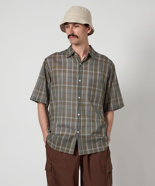 steven alan チェックシャツ STEVEN ALAN シャツ 「Steven Alan」 シアー マドラスチェック
