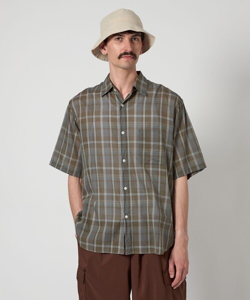 STEVEN ALAN シャツ 「Steven Alan」 シアー マドラスチェック