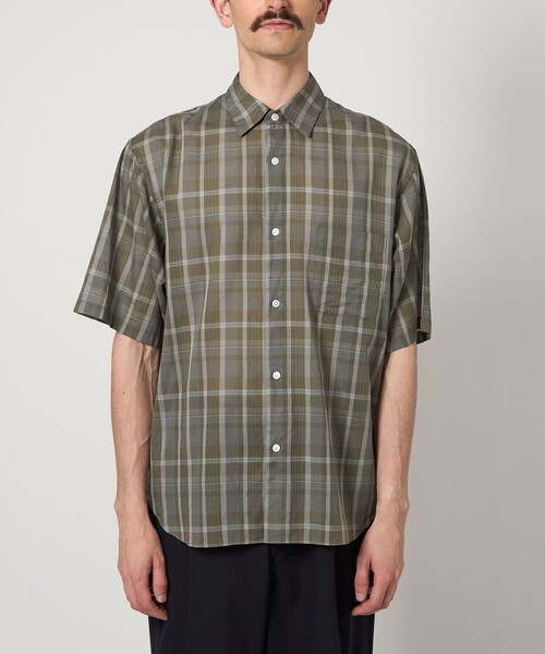 ＜Steven Alan＞ シアー マドラスチェック レギュラーカラー シャツ BEAUTY&YOUTH UNITED ARROWS｜<Steven Alan> シアー マドラス