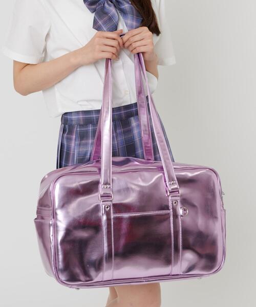 WEGO　バッグ WEGO/【Lサイズ】レースアップ痛バッグ（トートバッグ）｜WEGO